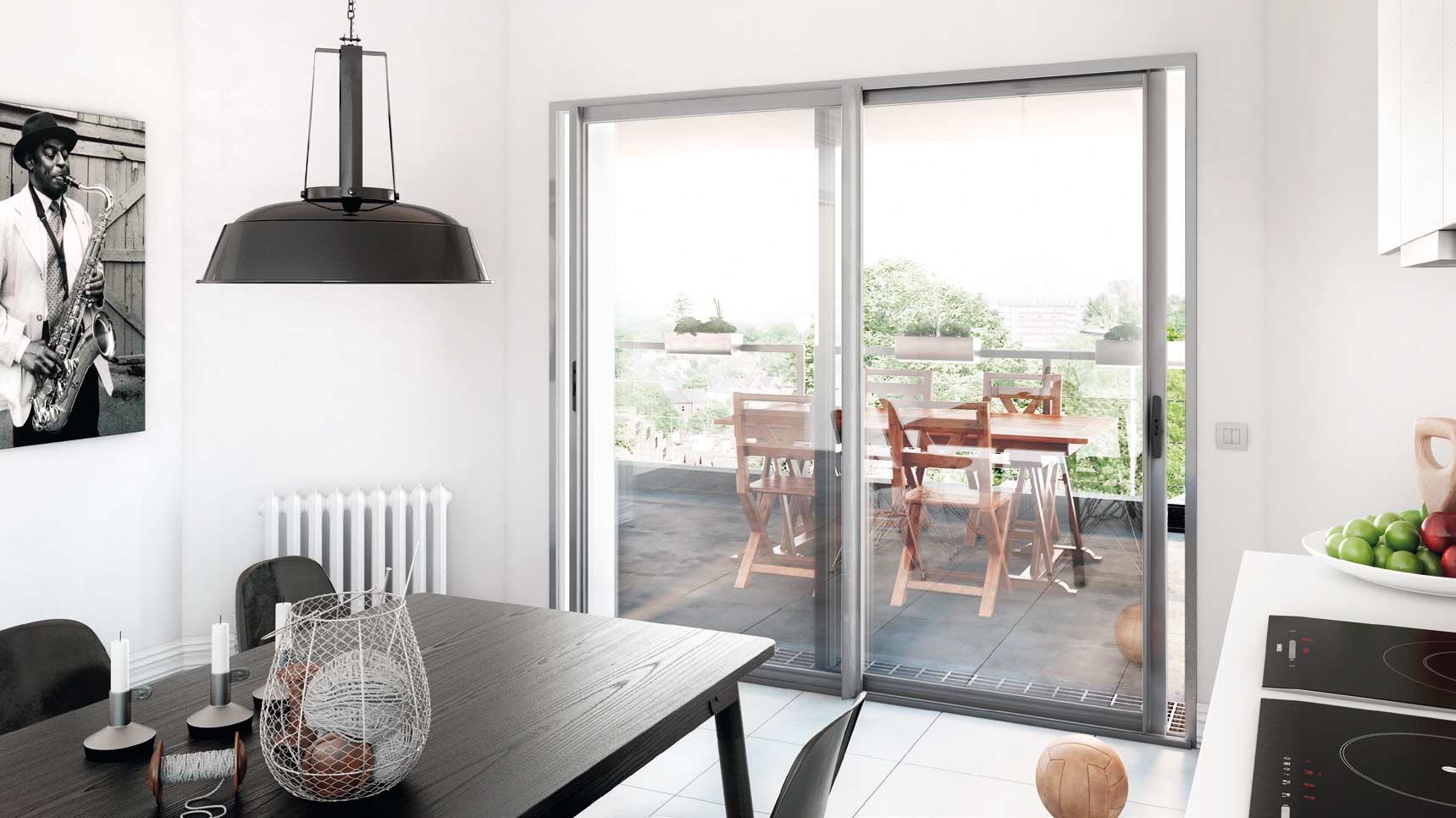 coulissant les zelles