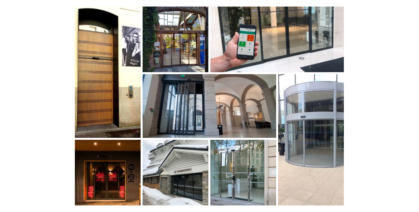 portes automatiques coulissantes softica